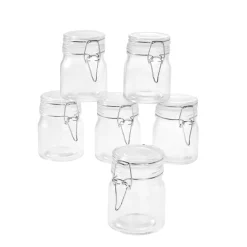 New NANU-NANA 6er Set Vorratsglas Mit Bügelverschluss, 150 Ml