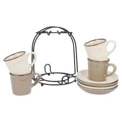 Online NANU-NANA Espresso-Set Cafe, Braun/creme