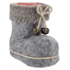 Best NANU-NANA Fellstiefel, Grau, 14 Cm