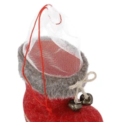 Best NANU-NANA Fellstiefel, Rot, 14 Cm