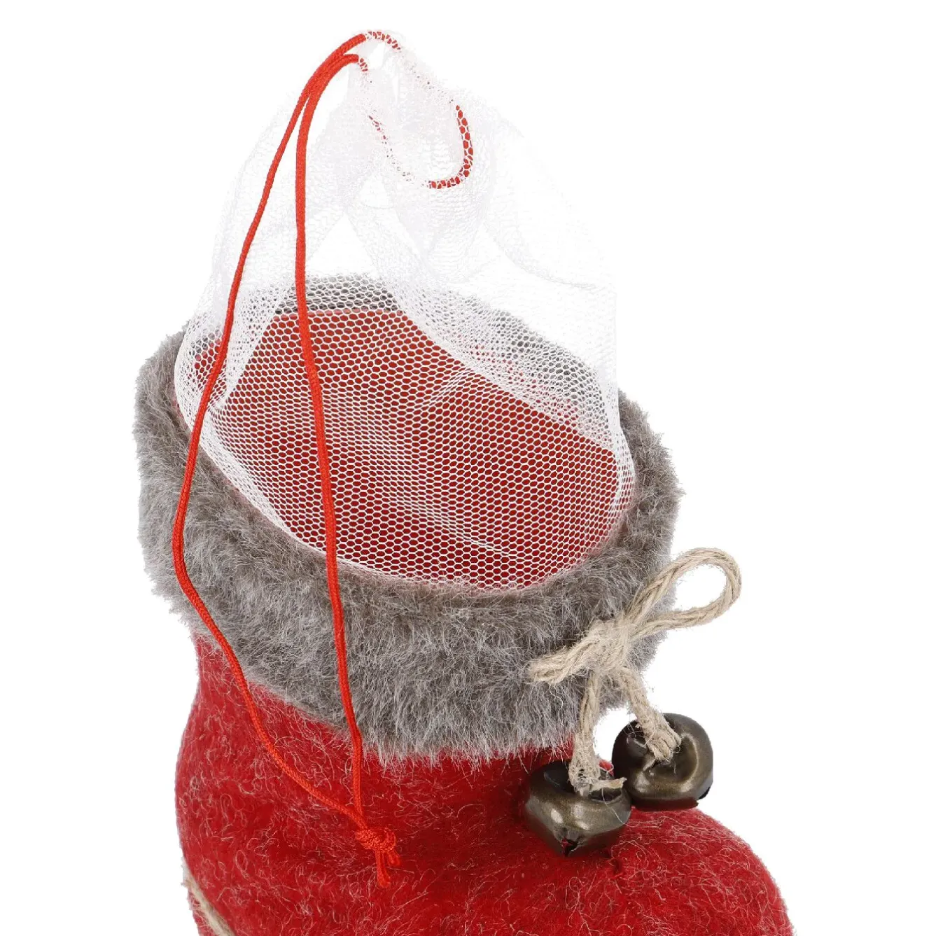Best NANU-NANA Fellstiefel, Rot, 14 Cm