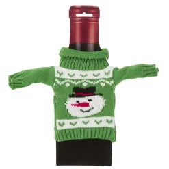 Online NANU-NANA Flaschenbezug Strick, Schneemann