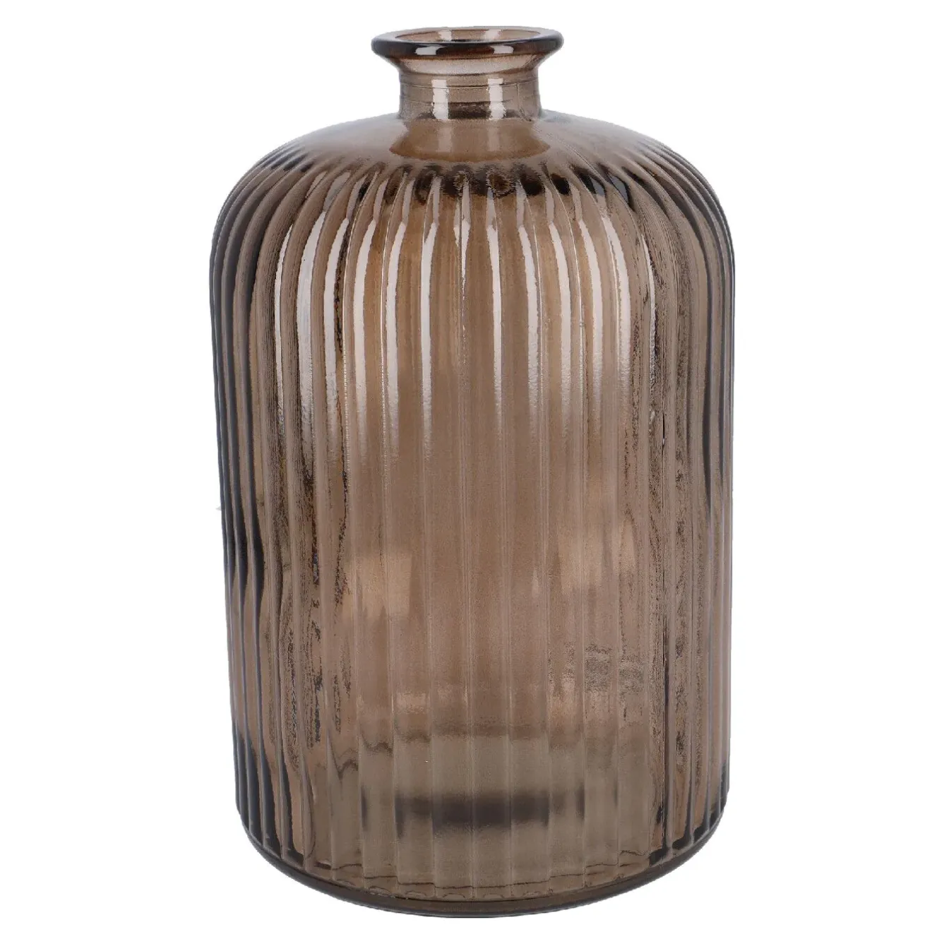 Clearance NANU-NANA Flaschenvase Daroca, Taupe, 23 Cm