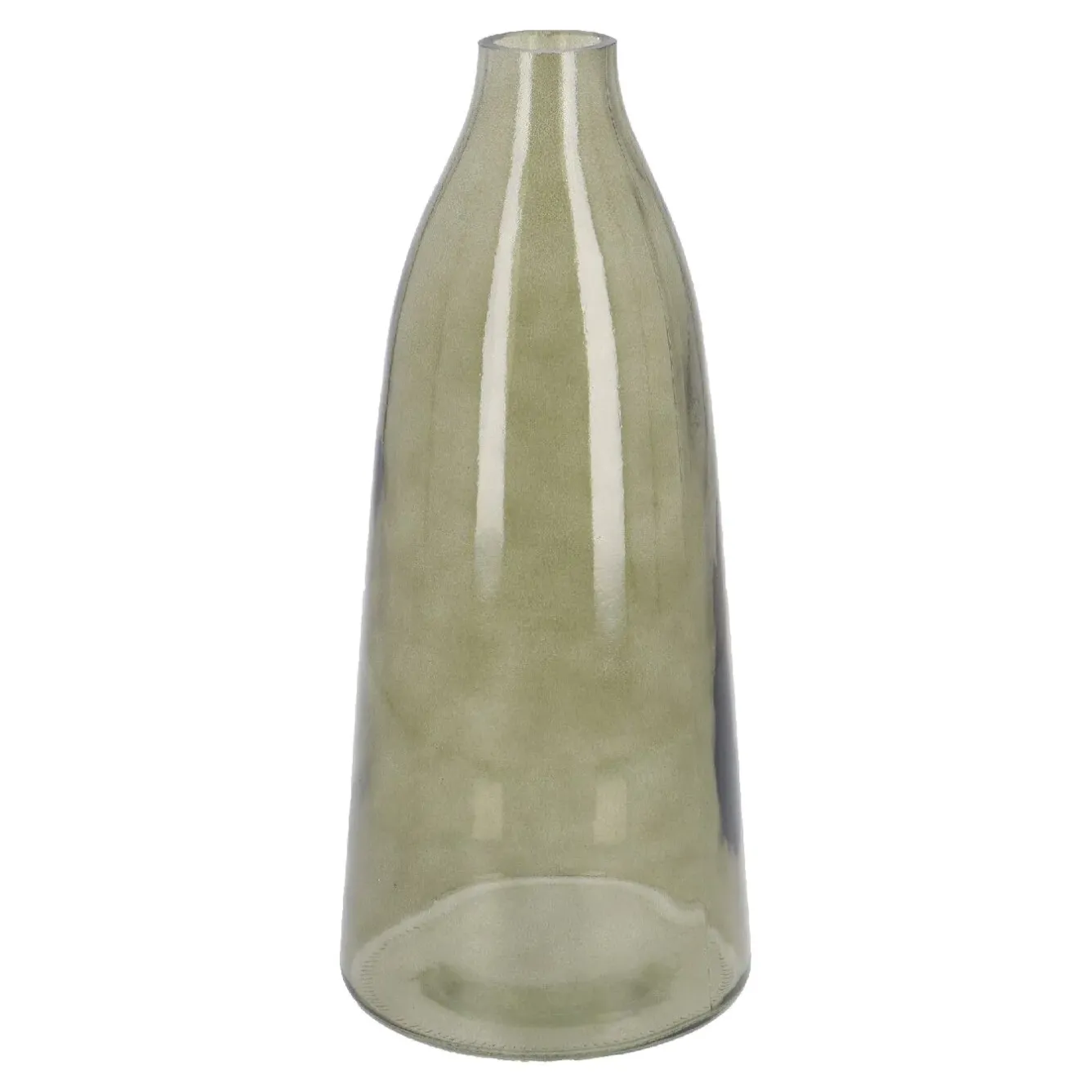 Best NANU-NANA Flaschenvase Farbe, Dunkelgrün, 12 X 27 Cm