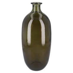 Clearance NANU-NANA Flaschenvase Napoles, Dunkelgrün, 38 Cm