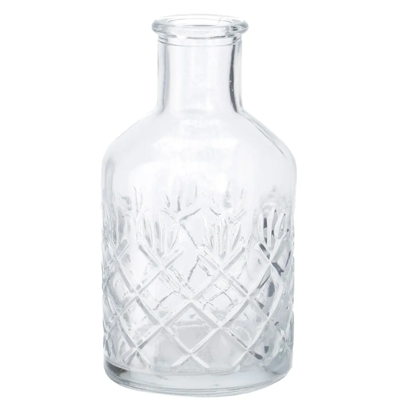 Clearance NANU-NANA Flaschen-Vase Rauten, Bauchig