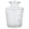 Discount NANU-NANA Flaschenvase Relief, Wabe, Klar, 10 Cm