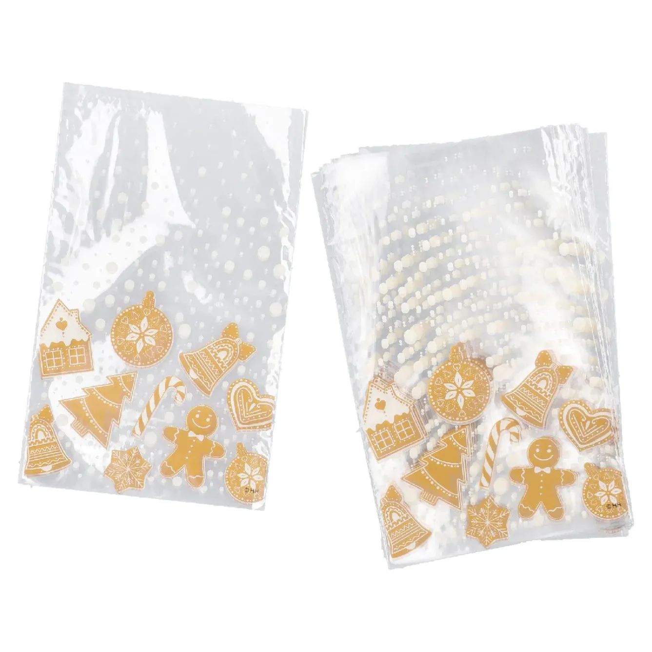 Outlet NANU-NANA Folienbeutel, 10 Stück, Lebkuchen, 15 X 24 Cm