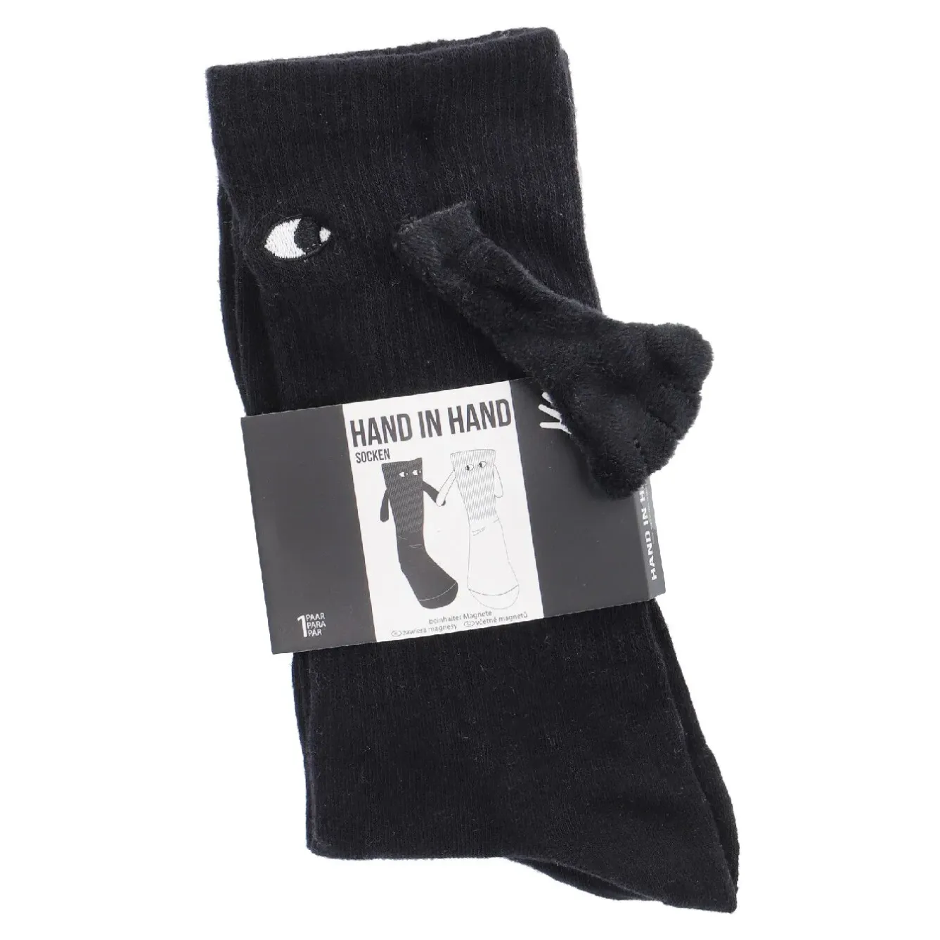 Outlet NANU-NANA Freunde-Socken Magnet, Schwarz, Größe 43-46