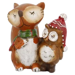 Hot NANU-NANA Fuchs Mit Eule, Eule Rechts, 6 Cm