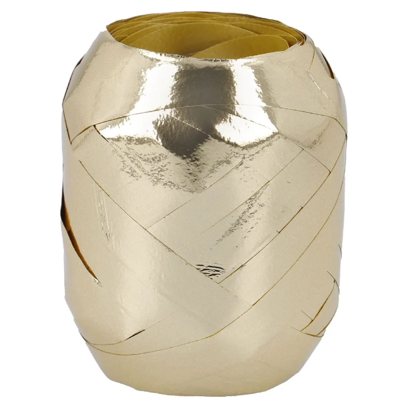Outlet NANU-NANA Geschenkband Eiknäuel, Uni/gold, 30 M