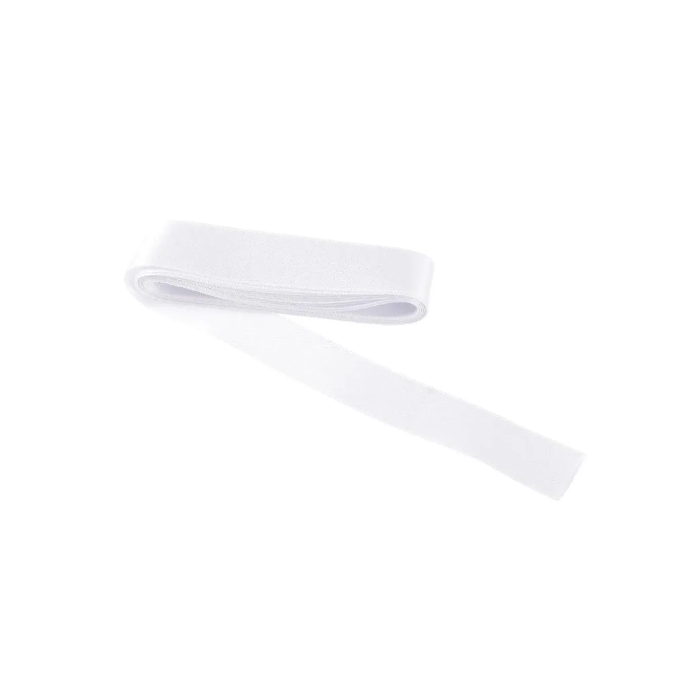 Hot NANU-NANA Geschenkband Satin, Weiß, 25 Mm X 3 M