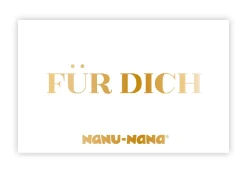 Outlet NANU-NANA Geschenkgutschein, Für Dich, Weiß, 50 Euro
