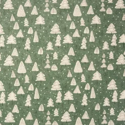 New NANU-NANA Geschenkpapier Graspapier, Bäume/grün, 1 X 3 M