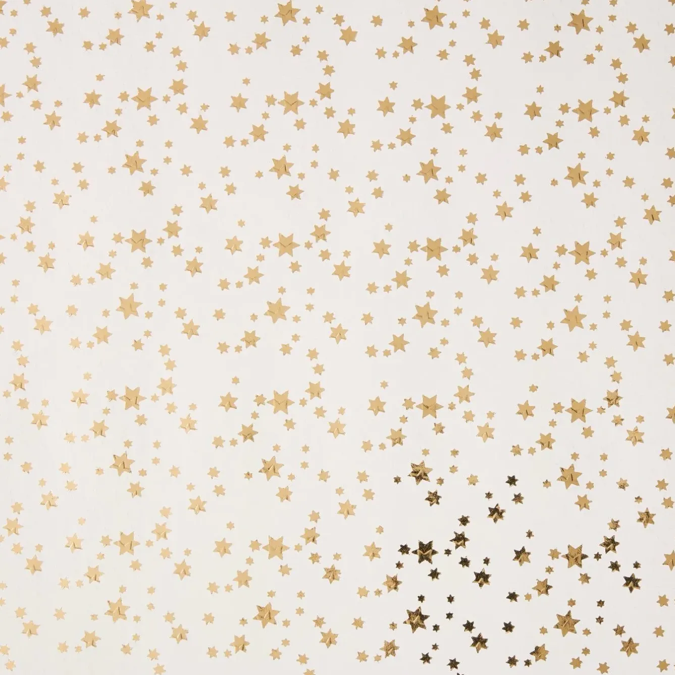 Outlet NANU-NANA Geschenkpapier Prägung, Sterne/creme, 2 M
