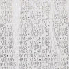 New NANU-NANA Geschenkpapier Prägung/Schrift, Creme/gold, 2 M
