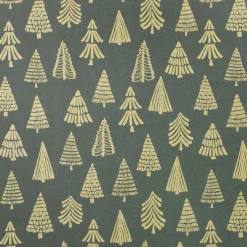 Discount NANU-NANA Geschenkpapier Weihnachtsmix, Bäume, 2 M