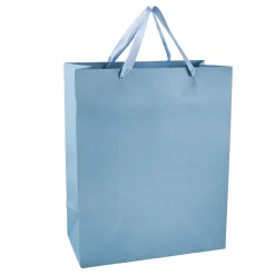 Discount NANU-NANA Geschenktüte Edel, Dunkelrauchblau, 26 X 32 Cm