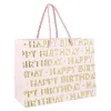 Outlet NANU-NANA Geschenktüte Happy Birthday, Rosa, 23 X 18 Cm