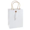 Outlet NANU-NANA Geschenktüte Mit Knopf, Weiß, 17.5 X 23 Cm