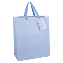 Sale NANU-NANA Geschenktüte Prägung, Hellblau, 25.4 X 30.5 Cm