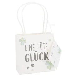Discount NANU-NANA Geschenktüte Spruch, Tüte Glück, 10 X 10 Cm