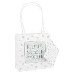 Discount NANU-NANA Geschenktüte Spruch, Wunscherfüller, 10 X 10 Cm