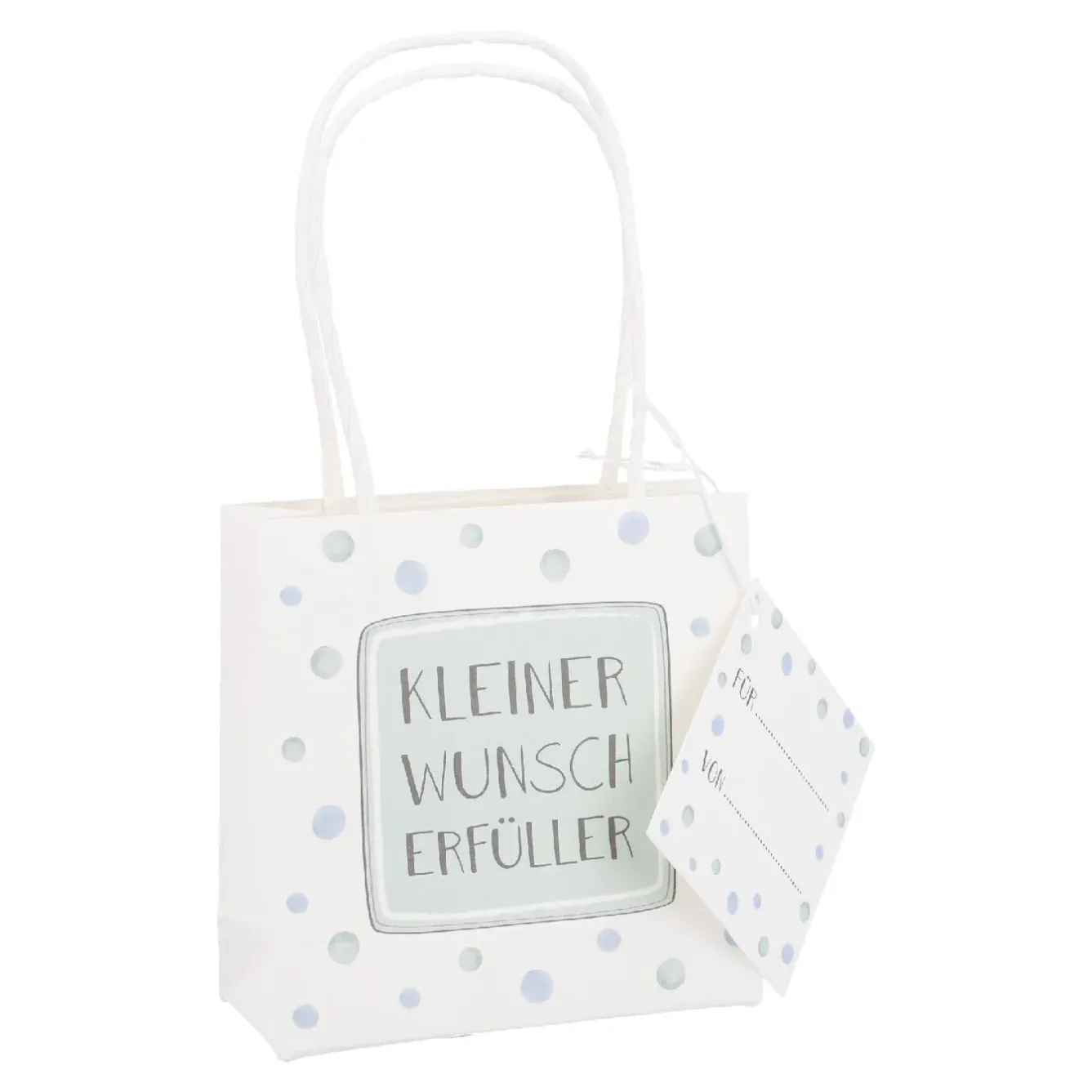 Discount NANU-NANA Geschenktüte Spruch, Wunscherfüller, 10 X 10 Cm