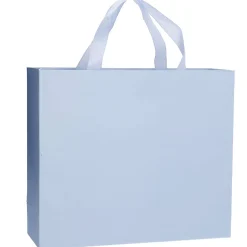 Hot NANU-NANA Geschenktüte Uni/matt, Hellblau, 36 X 31 Cm