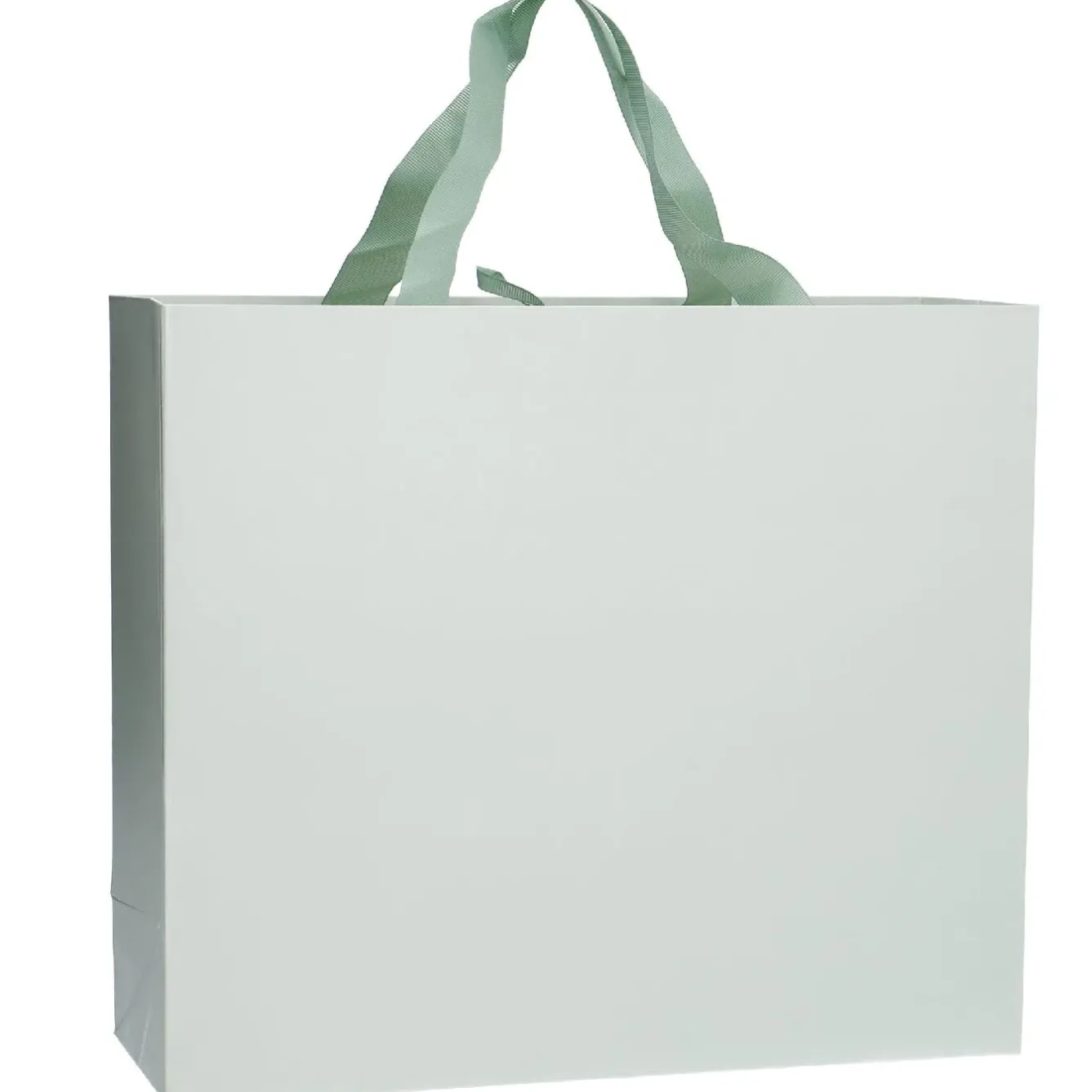 Outlet NANU-NANA Geschenktüte Uni/matt, Mintgrün, 36 X 31 Cm