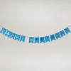 Outlet NANU-NANA Girlande Happy Birthday, Holo/blau, 4 Meter