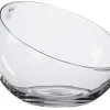 Hot NANU-NANA Glas-Kugelvase Schrägrand, Höhe 16 Cm