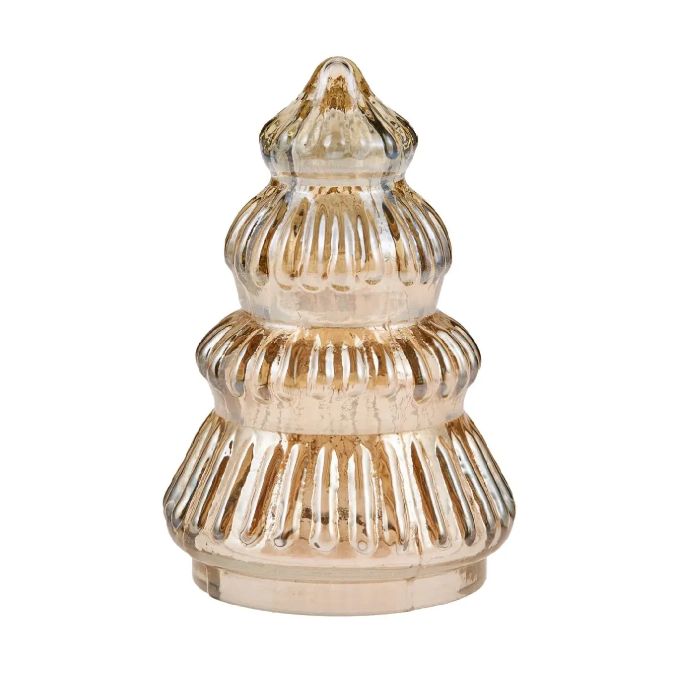 Best NANU-NANA Glas-Tanne Transparent, Gold, 6 X 9.5 Cm