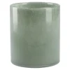 Outlet NANU-NANA Glas-Vase Zylinder/Opal, Grün, 12 X 14 Cm