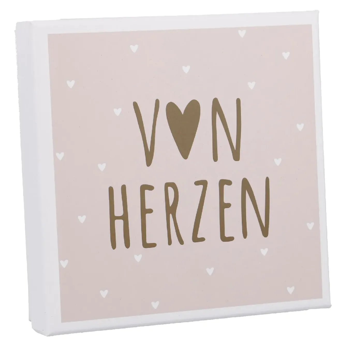 Outlet NANU-NANA Gutscheinbox Von Herzen/rosa, 11 X 11 Cm