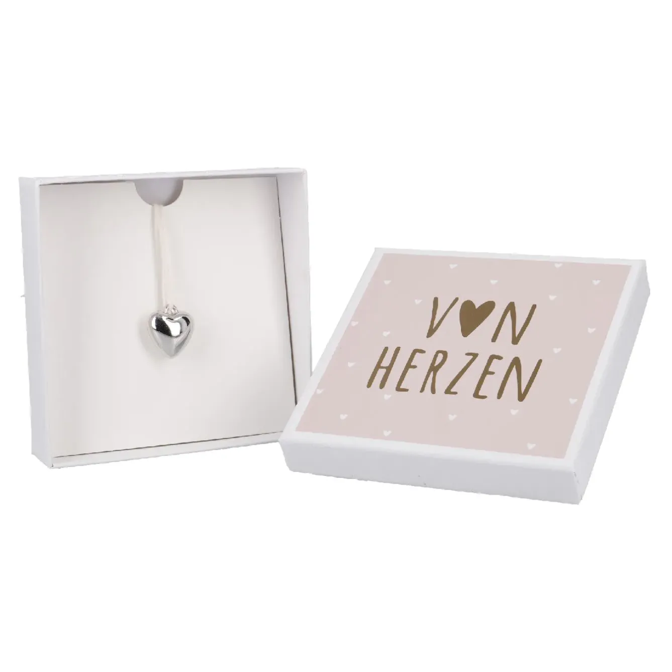 Outlet NANU-NANA Gutscheinbox Von Herzen/rosa, 11 X 11 Cm