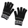Discount NANU-NANA Handschuhe Schneeflocke, Schwarz