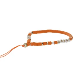 Clearance NANU-NANA Handykette Perlen, Orange, 23 Cm