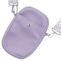 Fashion NANU-NANA Handytasche Riemen, Flieder, 18 Cm