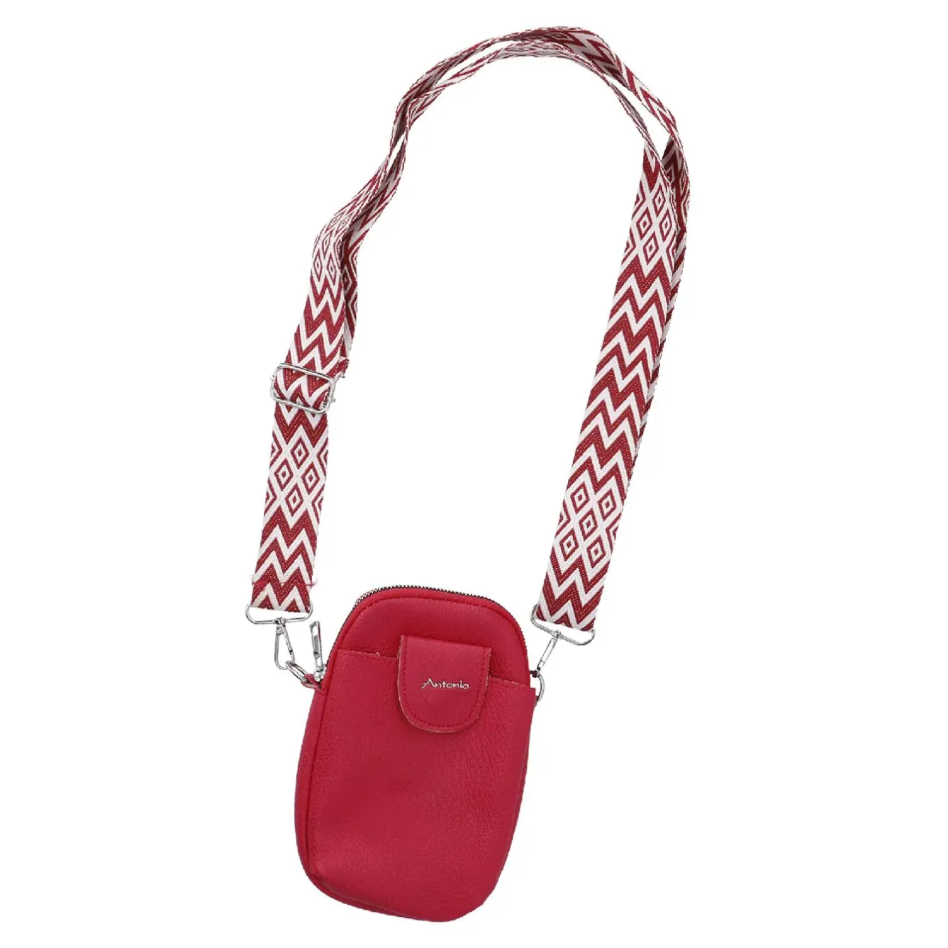 Fashion NANU-NANA Handytasche Riemen, Pink, 18 Cm