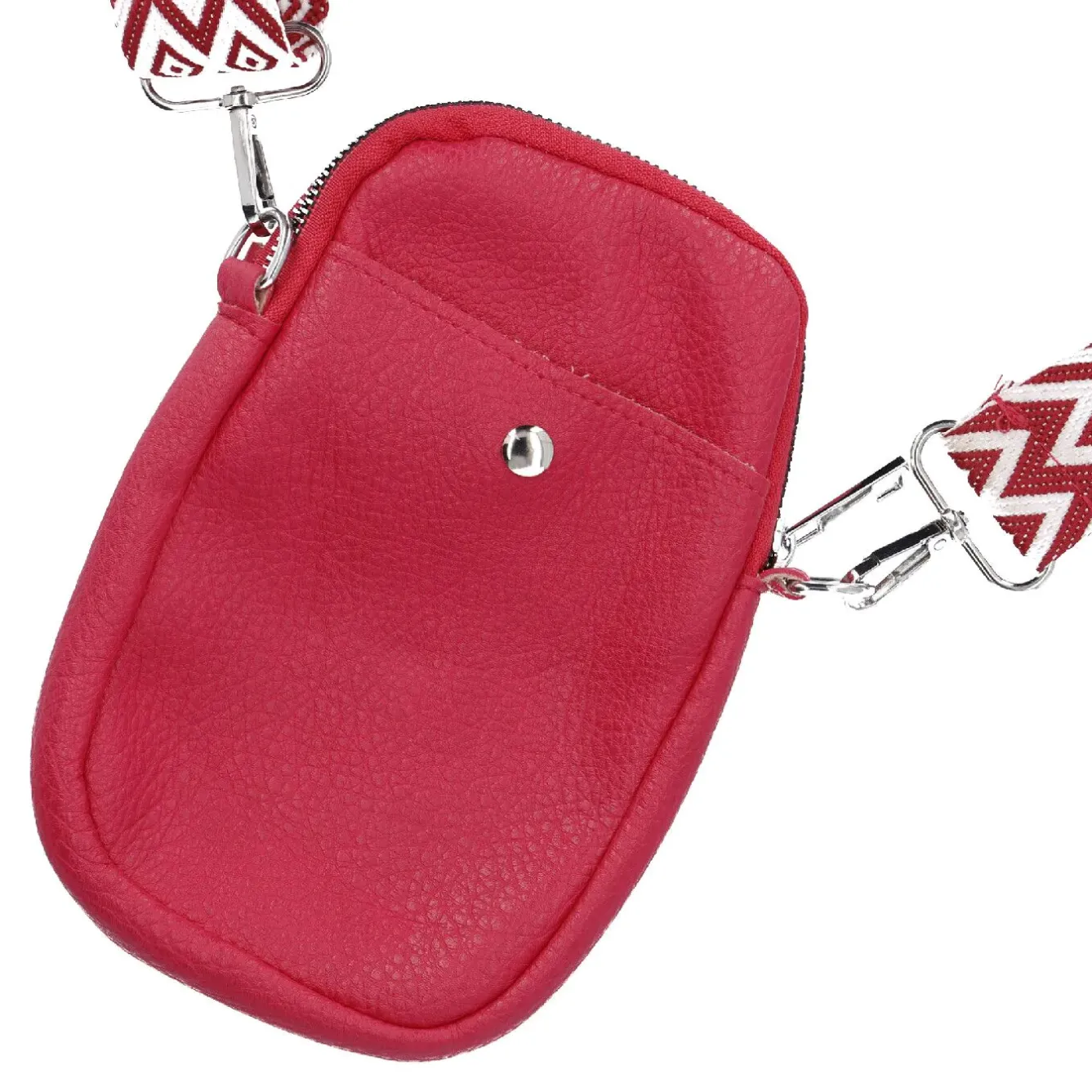 Fashion NANU-NANA Handytasche Riemen, Pink, 18 Cm