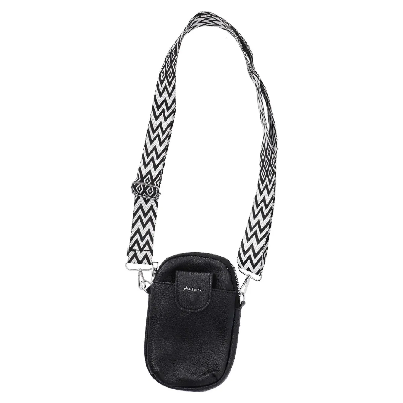 Best NANU-NANA Handytasche Riemen, Schwarz, 18 Cm