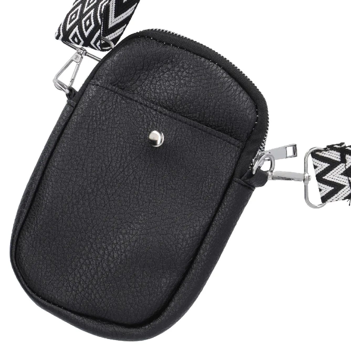 Best NANU-NANA Handytasche Riemen, Schwarz, 18 Cm