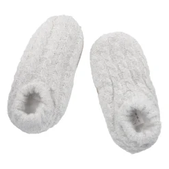 Fashion NANU-NANA Hausschuhe Antirutsch, Grau, Größe 35-38