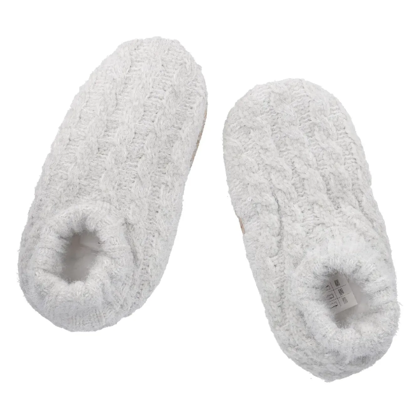 Fashion NANU-NANA Hausschuhe Antirutsch, Grau, Größe 35-38