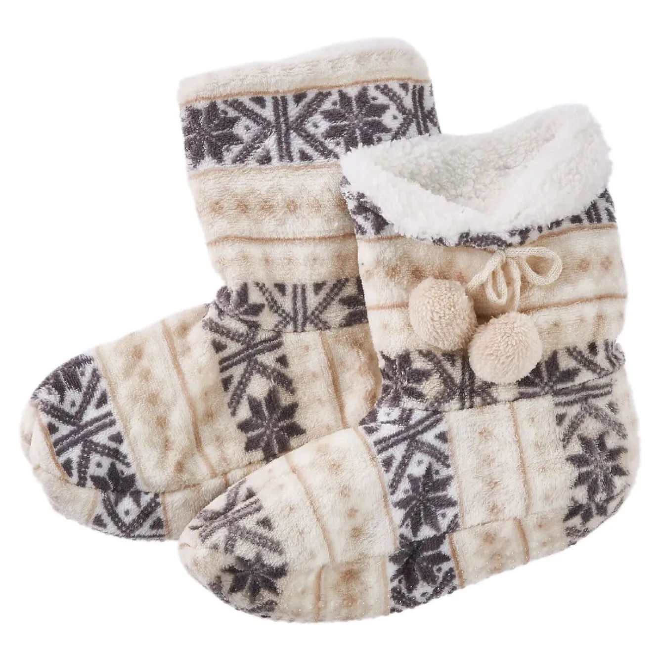 Outlet NANU-NANA Hausschuhe Bootie, Norweger, Größe 37-39
