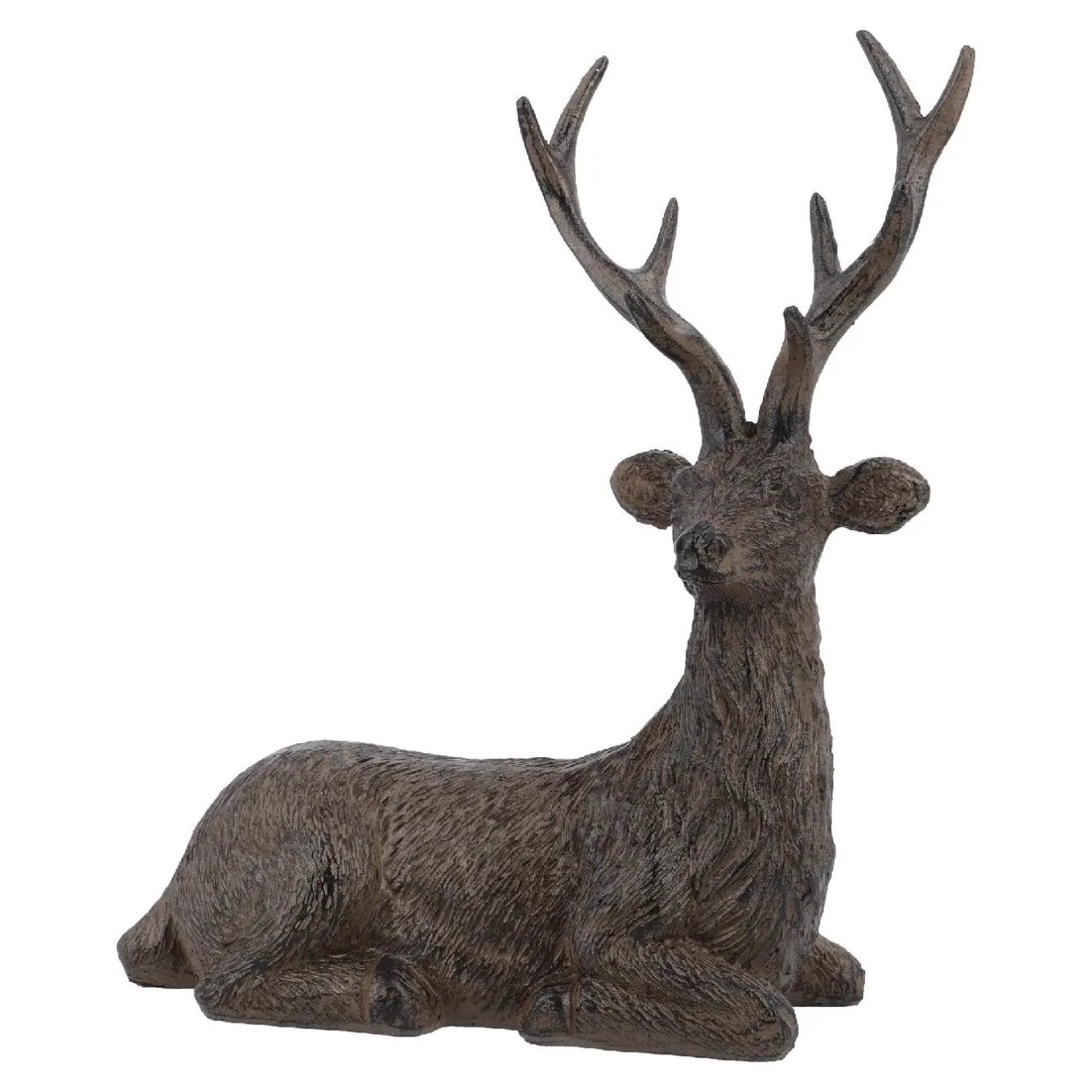 Sale NANU-NANA Hirsch Antik, Struktur/sitzend, 15 Cm