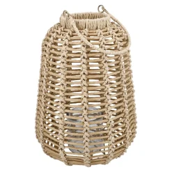 Discount NANU-NANA Holz-Laterne Wuhan, Natur, 37 Cm