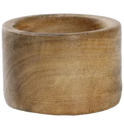 Sale NANU-NANA Holz-Schale Mango, Rund, 8 Cm