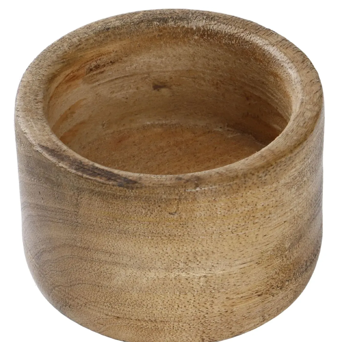 Sale NANU-NANA Holz-Schale Mango, Rund, 8 Cm